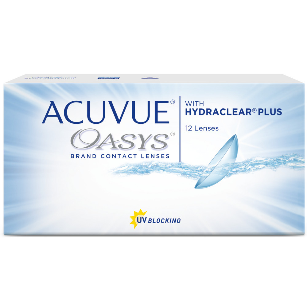 Acuvue Oasys with hydraclear plus (12 линз)
