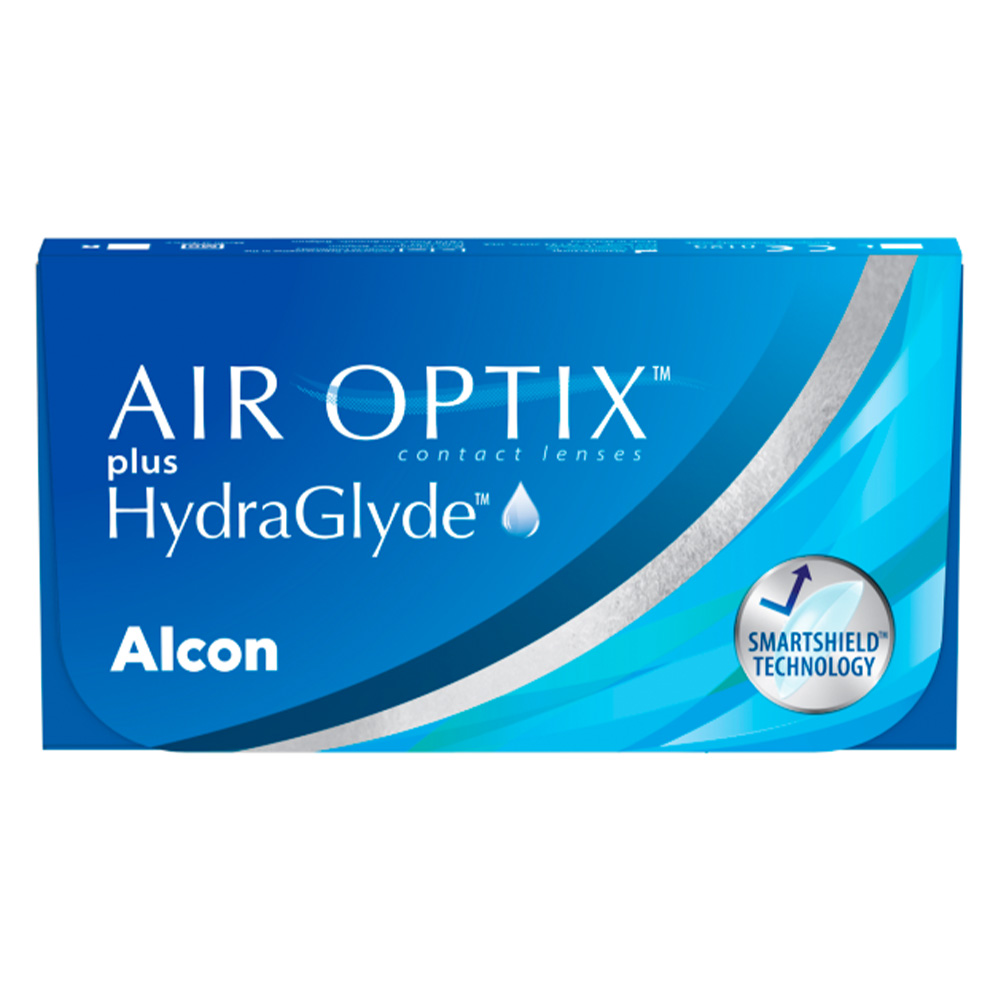 Air Optix Plus Hydraglyde (3 линзы)