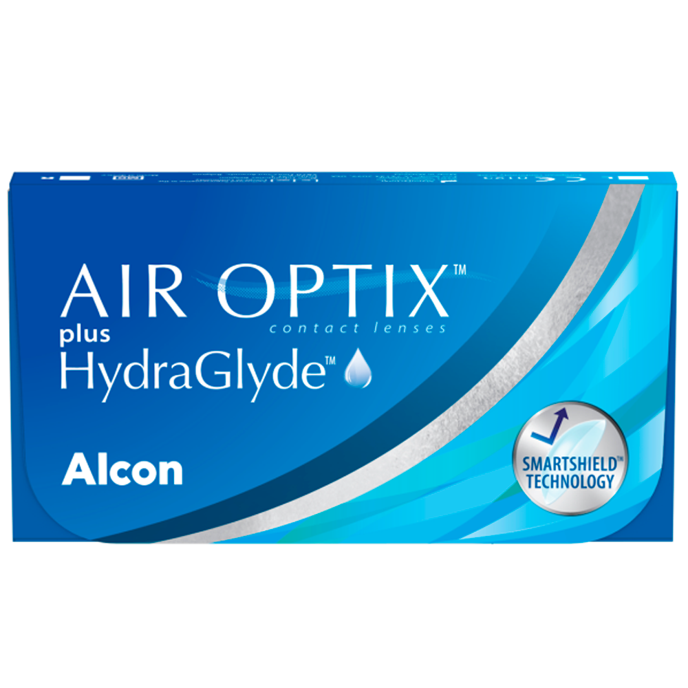 Air Optix Plus Hydraglyde (3 линзы)