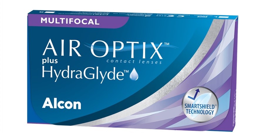 Air Optix Aqua plus HydraGlyde Multifocal (3 линзы)