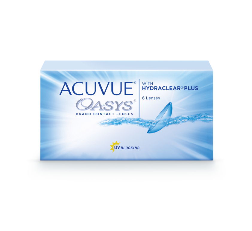 Acuvue Oasys with hydraclear plus 6 линз