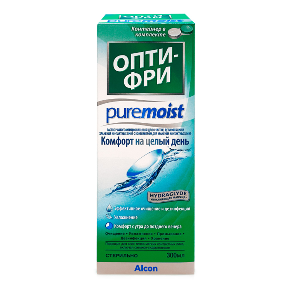 Opti-Free Pure Moist, 300 мл